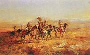 Charles M Russell, Sun River War Party